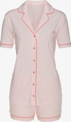 Pyjamas Shorty Kvinder Pink / Lyserød