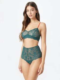 DORA LARSEN Bustierer Og Sports-BHer Bustier BH GAIA Kvinder Petroleum -s.Oliver Butik d308314635fb17b829a35bf4c203135b