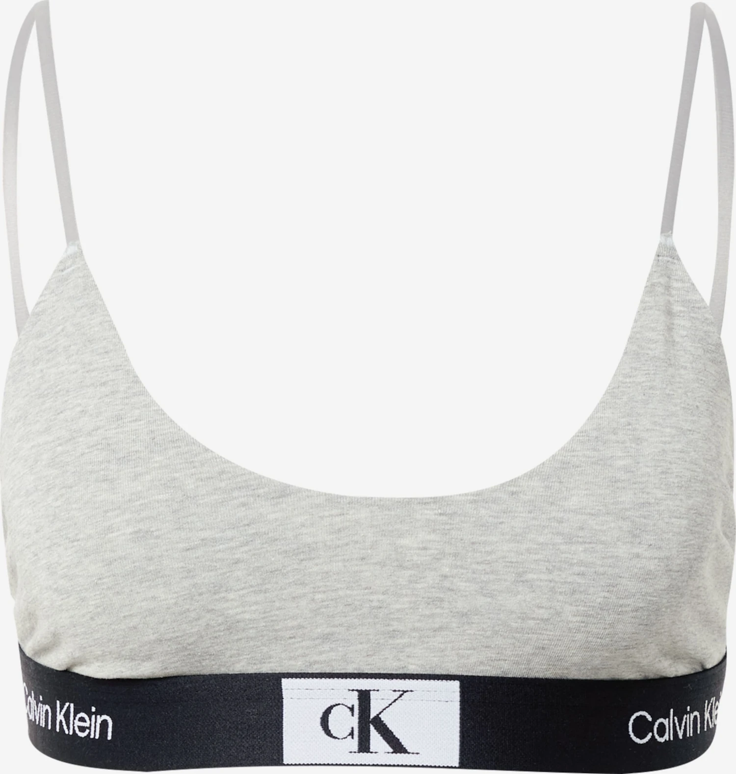CALVIN KLEIN UNDERWEAR Bustierer Og Sports-BHer Bustier BH Kvinder Lysegrå / Grå-meleret 3 CALVIN KLEIN UNDERWEAR Bustierer Og Sports-BHer Bustier BH Kvinder Lysegrå / Grå-meleret