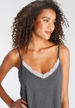 S.Oliver Natkjoler Negligée Kvinder Grå -s.Oliver Butik d576d127fa5b46dfa4510afeac6913c0