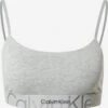 CALVIN KLEIN UNDERWEAR Bustierer Og Sports-BHer Bustier BH Kvinder Grå-meleret -s.Oliver Butik d6dc9657f5428da9f894316b30fe40d7