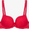 LingaDore Bøjle-BHer Push-up BH DAILY LACE Kvinder Lys Rød -s.Oliver Butik da01746ac29e783da50acee14049ed09