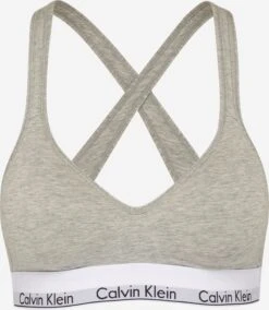 Calvin Klein T-shirt-BHer T-shirt-BH BH Lift Kvinder Grå-meleret