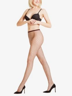 Falke Strømpebukser Regular Nylonstrømpebukser Classic Net Kvinder Vinrød -s.Oliver Butik dca7bca88d4ea4a8e699cf0032502336