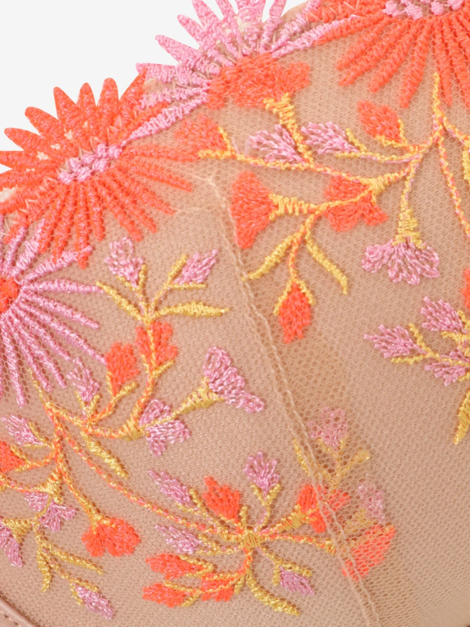 ETAM T-shirt-BHer T-shirt-BH BH BONHEUR Kvinder Abrikos / Koral 5 ETAM T-shirt-BHer T-shirt-BH BH BONHEUR Kvinder Abrikos / Koral - Billede 3