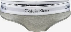 CALVIN KLEIN UNDERWEAR Trusser Slip Kvinder Grå / Grå-meleret