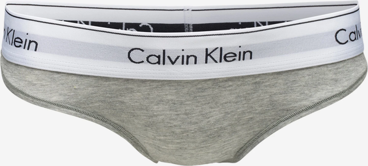 CALVIN KLEIN UNDERWEAR Trusser Slip Kvinder Grå / Grå-meleret 3 CALVIN KLEIN UNDERWEAR Trusser Slip Kvinder Grå / Grå-meleret