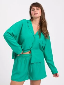 Nattrøjer Soveskorte Snuggle Kvinder Grøn -s.Oliver Butik de60ecbcfa8c378b150e8440202565ad