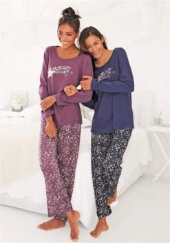 Nattøj Pyjamas Dreams Kvinder Marin / Bær -s.Oliver Butik e1faee8a4f44fcc43407d0726dcc65df