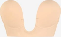 Magic Bodyfashion BHer Uden Bøjle Regular BH Luve Kvinder Lysebeige