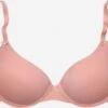 Nuance Bøjle-BHer T-shirt-BH BH Kvinder Pastelpink