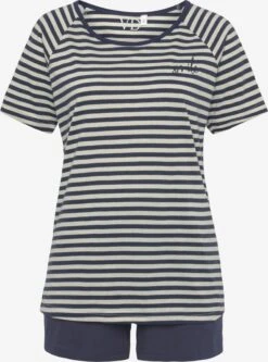 Pyjamas Shorty Kvinder Marin