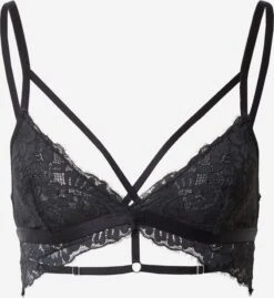 Hunkemöller BHer Uden Bøjle T-shirt-BH BH Lidia Kvinder Sort