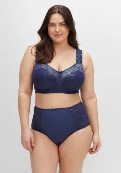 Sheego Minimizer-BHer Minimizer Kvinder Lyseblå / Mørkeblå -s.Oliver Butik f165a929a0330ddecbf1bbd7c62c8eea