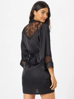 ETAM Morgenkåber Morgenkåbe SENTIMENT Kvinder Sort -s.Oliver Butik f4bef2e969f12f59dec55f8061c01644