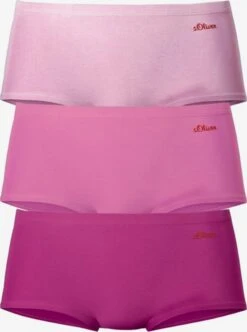 S.Oliver Panties Panty Kvinder Cyclam / Lyserød / Mørk Pink