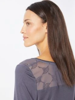 Nattrøjer Soveskorte Kvinder Røggrå -s.Oliver Butik f8fffb9a7cfff8b7bbd7895b92eb2dc7