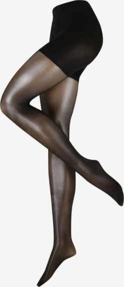 Swedish Stockings Strømpebukser Regular Nylonstrømpebukser Moa Kvinder Sort