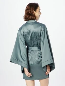 Hunkemöller Morgenkåber Morgenkåbe Isla Kvinder Smaragd -s.Oliver Butik fa8789aa6c5277f141fe1b2d47e73c63