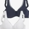 Bøjle-BHer Minimizer BH Kvinder Marin / Hvid 2 Bøjle-BHer Minimizer BH Kvinder Marin / Hvid -s.Oliver Butik fd53ef9dea01bb5126754b629af10ec7